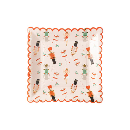 Nussknacker Pappteller | Die kleine Fetenkiste | My Mind‘s Eye Nutcracker Paper Plate Weihnachten mit Kindern Nussknacker Ballett